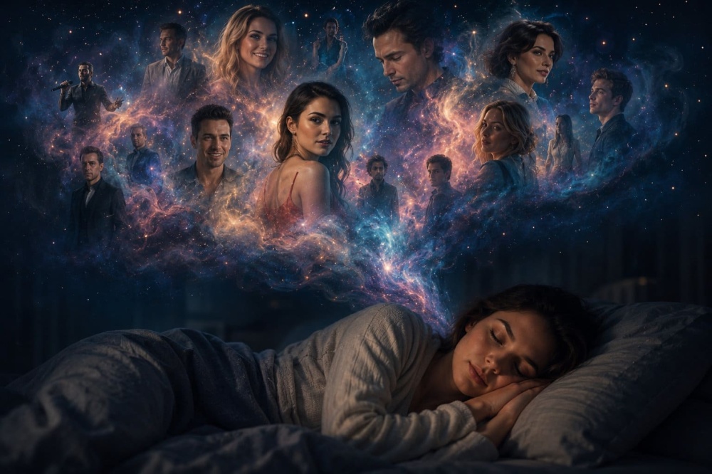 Why famous people appear in dreams